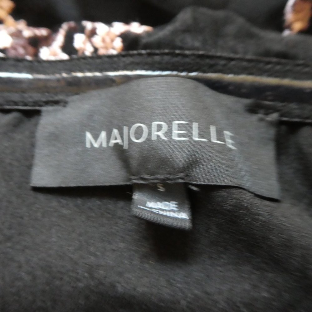 Majorelle Revolve Mini Dress Floral Embroidery Ruched Mesh Lace Up Hem Side Zip - Picture 6 of 8